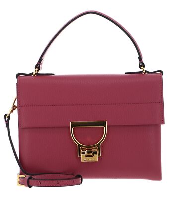 COCCINELLE Arlettis Handbag Handtasche Umhängetasche Tasche Rosewood beere Neu
