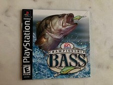 Bass Championship   PS1   Manual Only