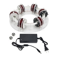 Ring Accelerator 6-Coil Version Unassembled Magnet Scientific Experiment Toy Kit