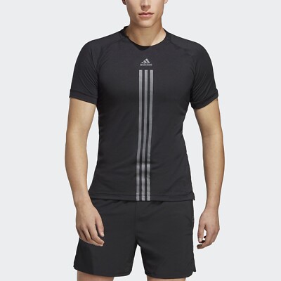 adidas 'AlphaStrength' Men's Athletic Sport T-Shirt S Blk NWT!
