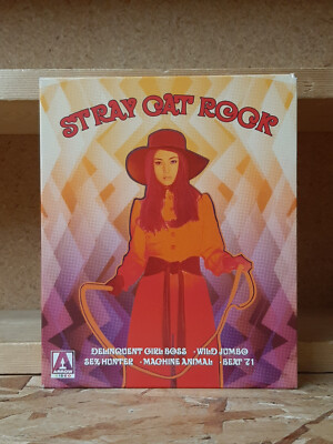 STRAY CAT ROCK COLLECTION BLU-RAY/DVD Arrow Video MEIKO KAJI Out of Print