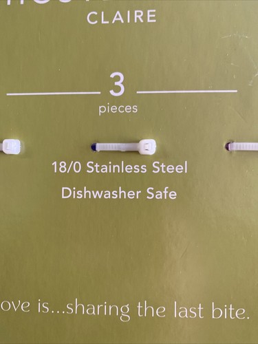 3pcs Dash of That Hostess Set 1 Serving Spoon, 1 Pierced, 1 Meat Fork-18/0 SS DG - Picture 11 of 12
