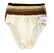 Danskin Intimates-Bikini Panties-Women-XLG- Seamless Underwear - 5 Pack
