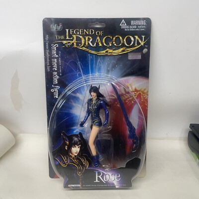 The Legend of Dragoon Rose VTG 2000 Smart Move Action Figure Blue Box Toy Bbi