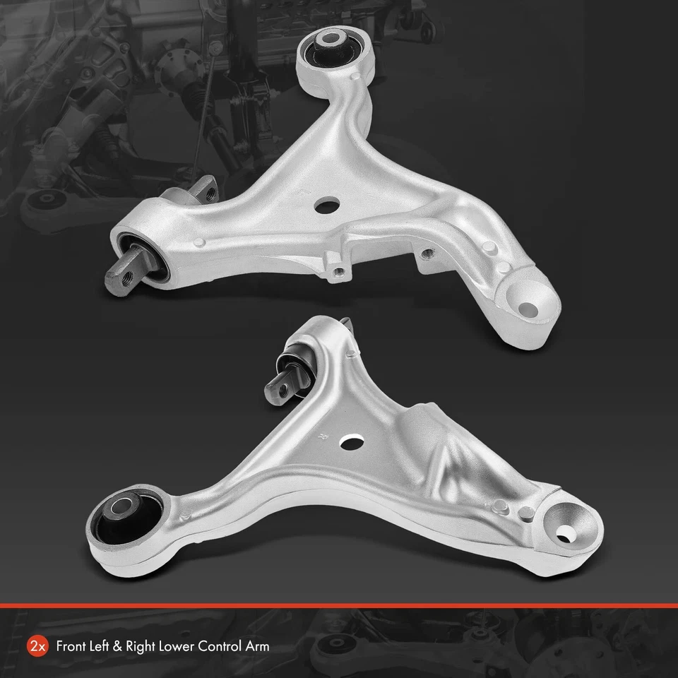 2x Brazo de control inferior delantero izquierdo y derecho con bujes para Volvo V70 S60 2001-2007 Foto 3 de 4