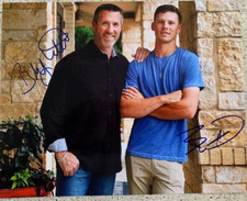 BOBBY WITT JR AND SR DUAL SIGNED AUTOGRAPHED 8x10 KC ROYALS USA #2