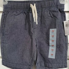 Boys Canvas Shorts Size XS 5 Blue