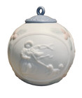 Vintage Lladro Porcelain 1993 Christmas Ornament in Original Box
