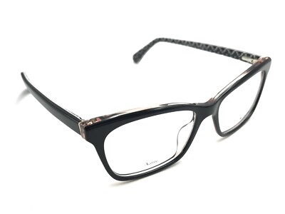 Kate Spade CARDEA 3H2 Women's Black Pink Square Eyeglasses Frames 51-15 140  NEW