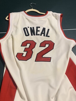 Mitchell Ness NBA Miami Heat Shaquille O'Neal Jersey Size 56