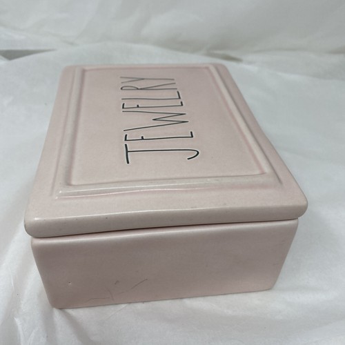 Rae Dunn Jewelry Box Ceramic Pink - Picture 8 of 12