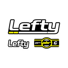 STAR SAM® ADESIVI FORCELLA Lefty Cannondale PBR 29er Bianco ADESIVI 26"