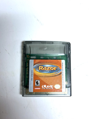 Razor Freestyle Scooter (Nintendo Game Boy Color, 2001) Authentic Cleaned Tested