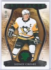 2023-24 Upper Deck Artifacts Base Emerald Sidney Crosby /99