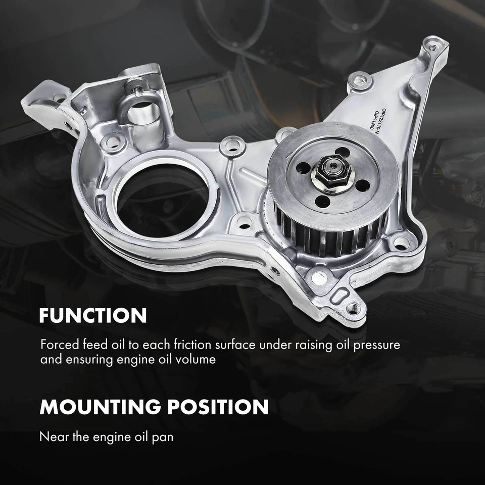 Bomba de aceite de motor para Toyota Paseo 1995 1996-1998 Tercel 1995-1999 L4 1,5 L DOHC Foto 2 de 4