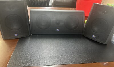 Cerwin-Vega AVS Satellite Speakers Stereo Surround Sound Stereo Tested Working