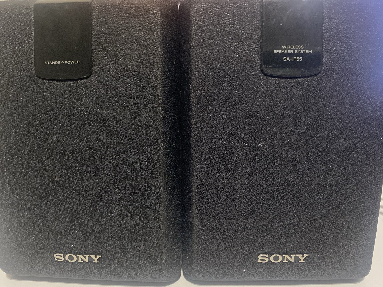 Vintage Sony Wireless Speakers SA-IF57 Power On No Receiver Included