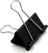 Coofficer Extra Large Binder Clips 2-Inch 24 Pack , Big Paper Clamps for Office