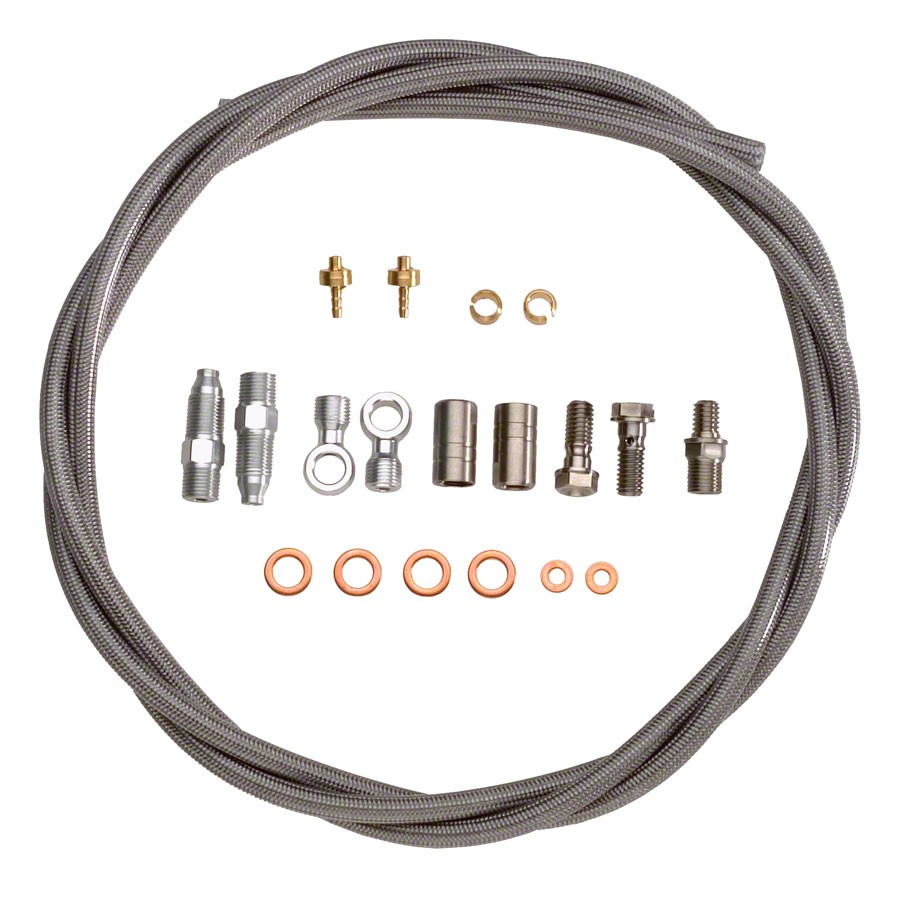 Hope Braided Stainless Hose Kit by Goodridge with Fittings Length 1600mm 11590₽