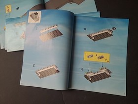 LEGO CITY 7994 Harbor Instruction Manuals (Set of 3)