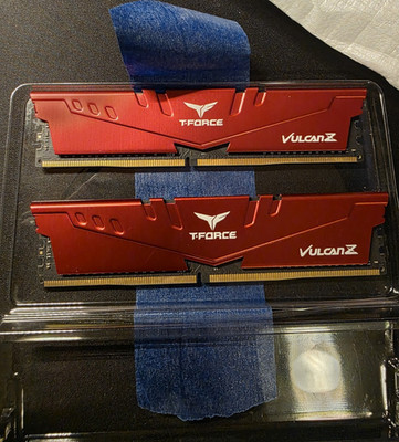 TeamGroup T-Force Vulcan Z DDR4-3600 DIMM 16GB (2x8GB) Desktop RAM