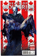 Death of Wolverine (2014) #4C NM 9.4 Steve McNiven Canada Variant