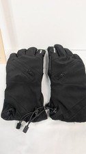 Head Adult Unisex Ski Gloves Black L Works w/Touchscreens Multiuse Zipper Pocket