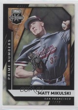 2021 Panini Elite Extra Edition Prime Numbers B 60/74 Matt Mikulski #50 7m3