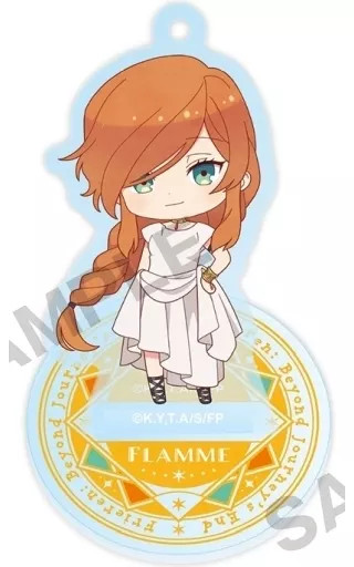 Funeral Freelen Chibi Acrylic Stand Figure with Ball Chain Used Condition