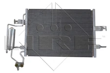 NRF 35599 condenser, air conditioning for Opel, Vauxhall