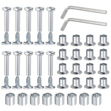 Inline Skate Axle Spacer Screw Replacement Roller Shaft Hex Socket Screws w Tool