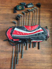 11pc Mixed Golf Club Set with Bag