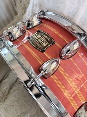 Yamaha Club Custom Snare (Orange Swirl)