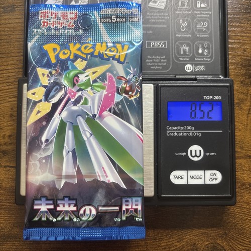 Heavy 8.52g Pokemon Sealed Future Flash Japanese Booster Pack SV4M US Seller