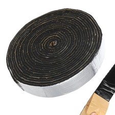 Pipe Insulation Wrap 32.8FT x 2 in with Aluminum Foil Layer Self-Adhesive