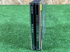 8B45 SS with obi Sega Saturn Virus VIRUS Hudson HUDSON manual postcard used