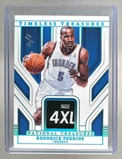 Kendrick Perkins 2024 National Treasures #15 Super Prime Timeless TAG Patch 1/1