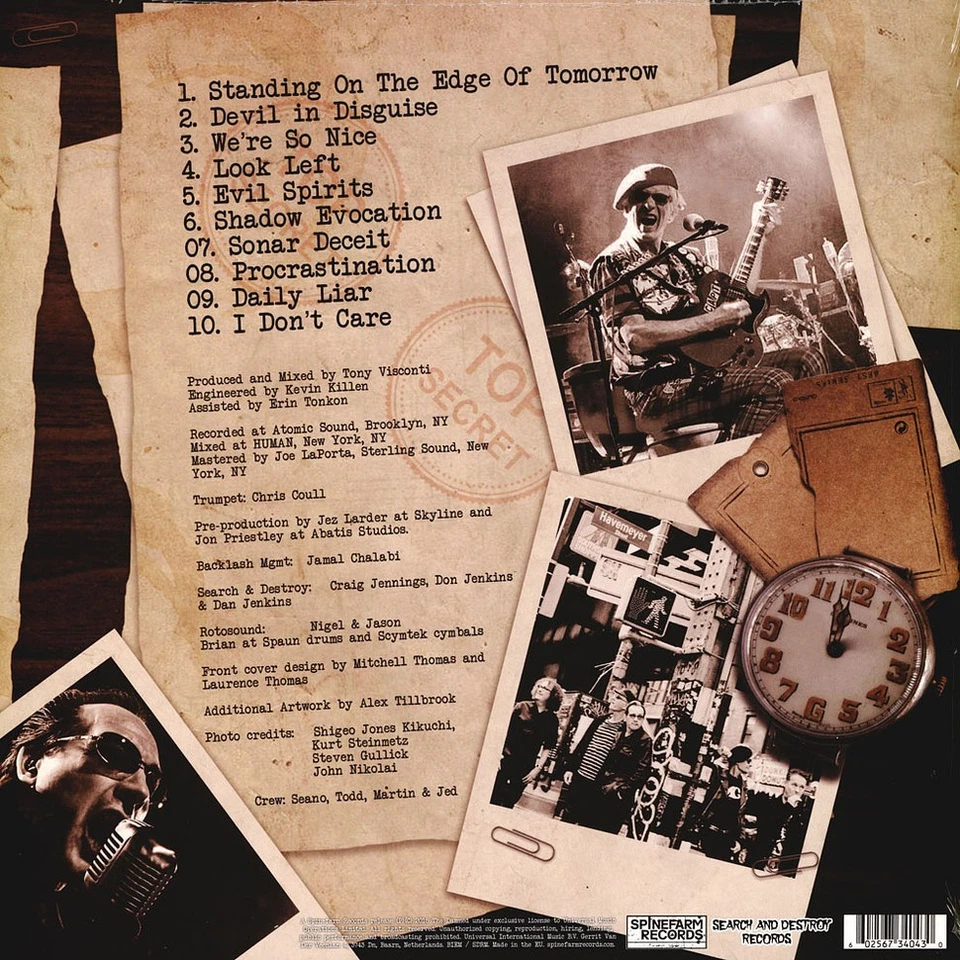 The Damned - Evil Spirits (Vinyl LP - 2018 - EU - Original) - Bild 2 von 2