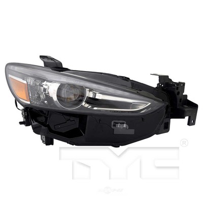 Headlight Assembly-Capa Certified TYC 20-16861-00-9 fits 18-21 Mazda 6