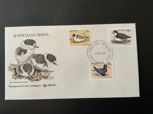 Australia 1978 #682-686 Birds - 2 FDCs