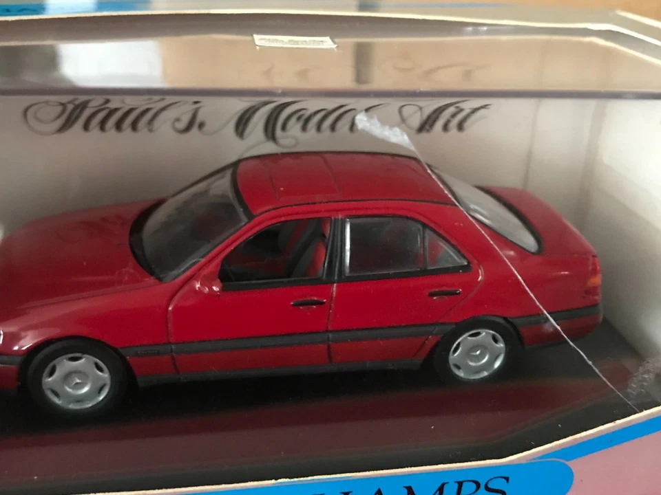 Mercedes-Benz C 180 Esprit imperial Red Minichamps [430 032101] B704 - Image 3 of 4