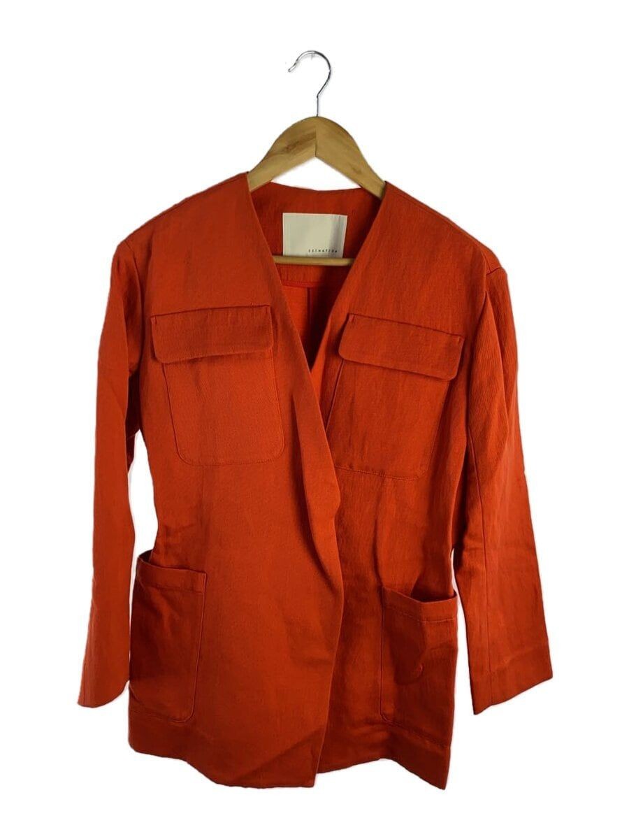 ESTNATION altra giacca 36 cotone arancione tinta unita 01109 04 034550 usata