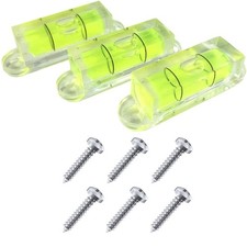 Mini Bubble Spirit Level Screw On x 3 28mm