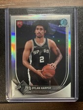 2025-26 Topps Dylan Harper Red Rookie Refractor RC Card