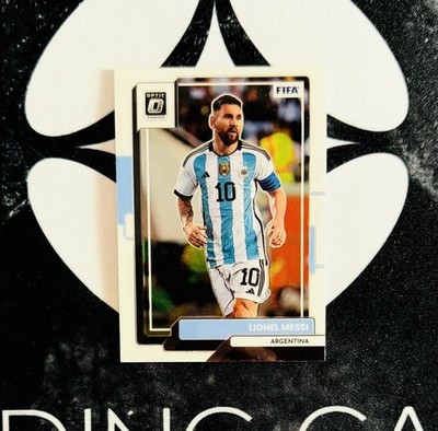 2022-23 Panini Donruss Soccer - Lionel Messi White Optic #10 - Argentina