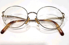Christian Dior 2980 40 Vintage Gold Metal Round Eyeglasses 51-17 135 Austria