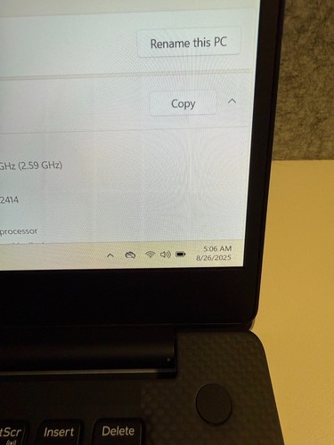 DELL PRECISION 5530 15,6" FHD 6-Core i7-8850H 2,60GH 512G NVMe 32GB Quadro P1000 - Foto 22 di 23