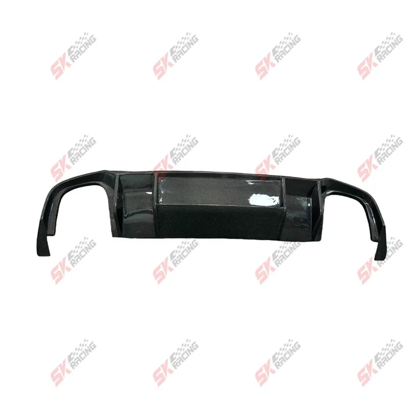 Kit labial difusor de para-choque traseiro adequado para Audi A4 allroad 2020-25 forjado/fibra de carbono - Imagem 3 de 4