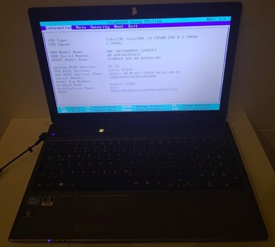 Acer Aspire 5750 Series Display 15,6'' Notebook Lap Top ( 1664 )