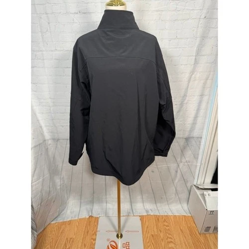 SOG Tactical Softshell Jacket Men's 2XL Black Full Zip Utility Coat EUC image 6